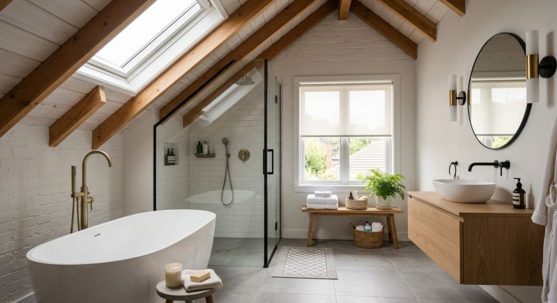 Attic Bathroom Remodeling in Licking County, OH