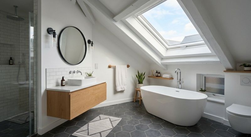 Attic Bathroom Remodeling in Licking County, OH