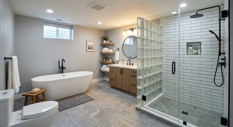 Basement Bathroom Remodeling in Licking County, OH