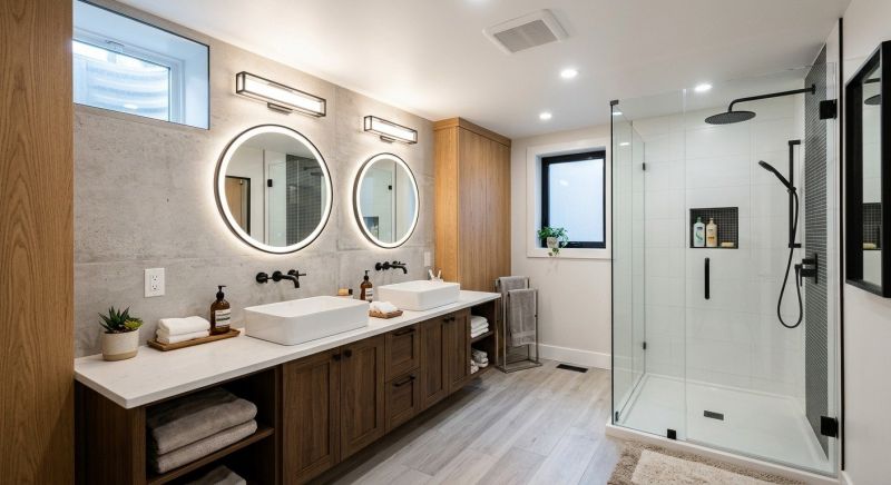 Basement Bathroom Remodeling in Licking County, OH