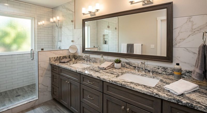Granite Shower Installation in Licking County, OH
