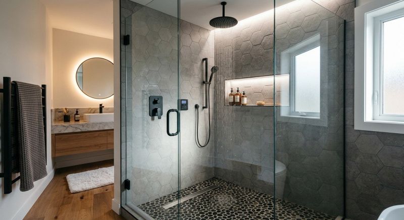 Granite Shower Installation in Licking County, OH