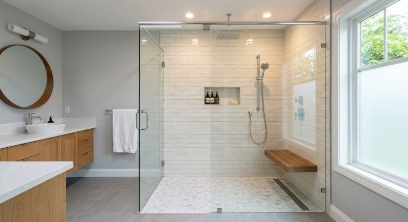 Shower Enlargement in New Albany, OH