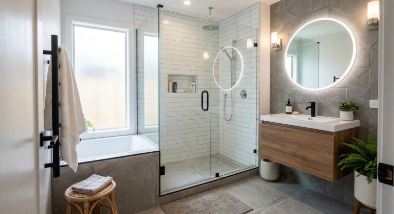 Tub To Shower Conversion in Centerburg, OH