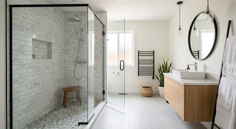 Tub To Shower Conversion in Howard, OH